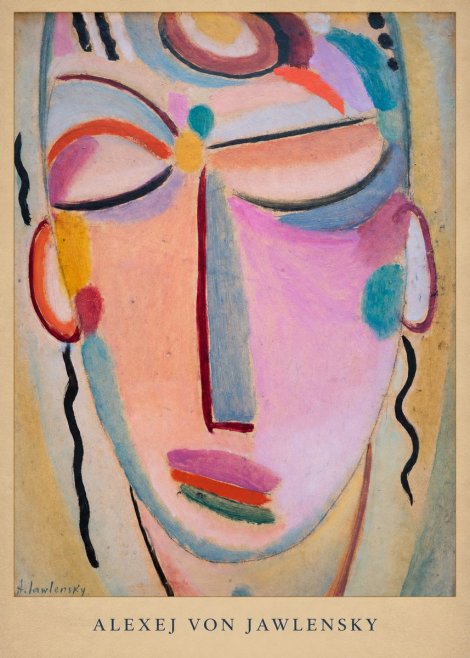Alexej von Jawlensky Mystic Head No6 - Plakat