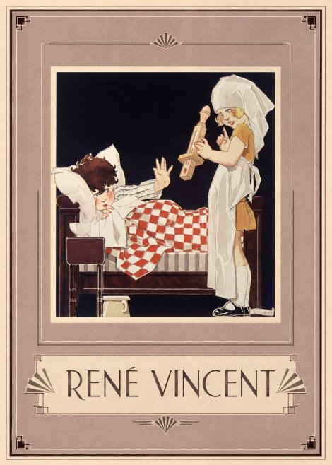 René Vincent The Little Patient No1 - Plakat