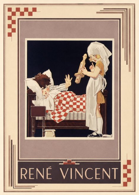 René Vincent The Little Patient No2 - Plakat