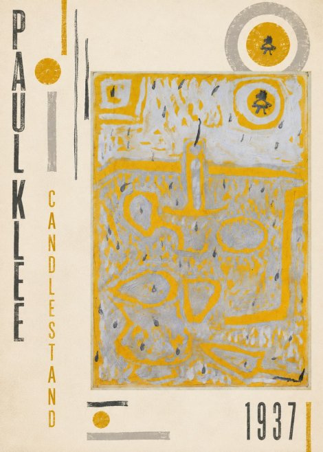 Paul Klee Candlestand No6 - Plakat