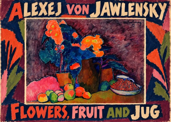 Alexej von Jawlensky Flowers, Fruit and Jug No1 - Plakat