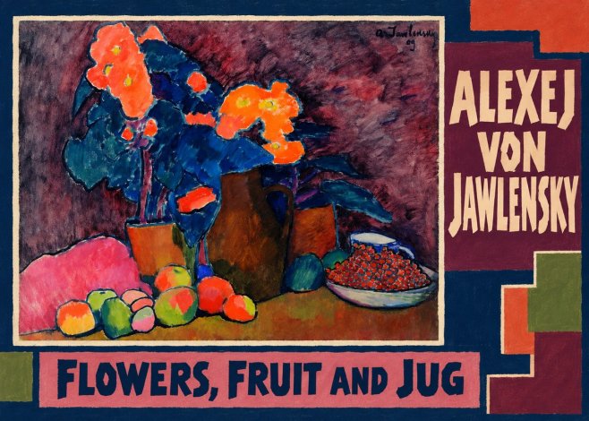 Alexej von Jawlensky Flowers, Fruit and Jug No3 - Plakat