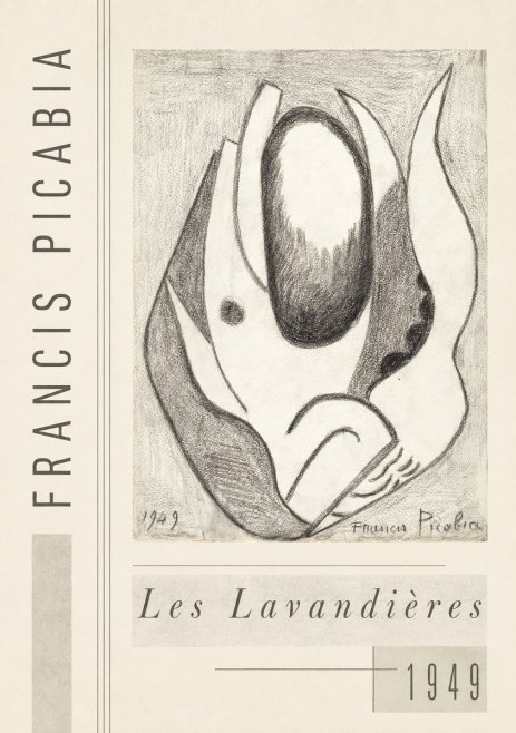 Francis Picabia Les Lavandières No3 - Plakat