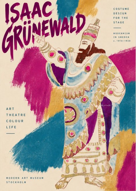 Isaac Grünewald The Theatre Lives No2 - Plakat