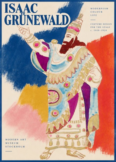 Isaac Grünewald The Theatre Lives No4 - Plakat