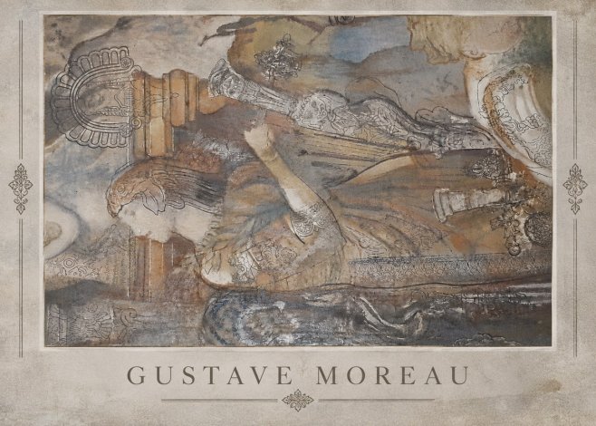 Gustave Moreau Study for the Triumph of Death No5 - Plakat