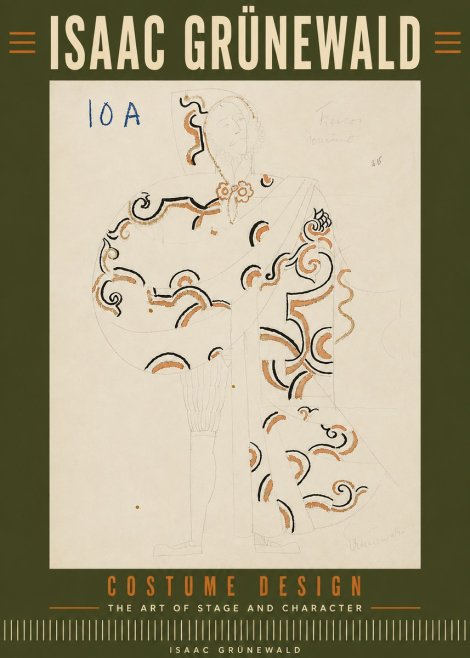 Isaac Grünewald Costume Design VIII No6 - Plakat