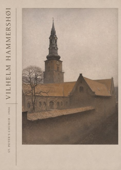 Vilhelm Hammershøi St. Peter's Church No2 - Plakat