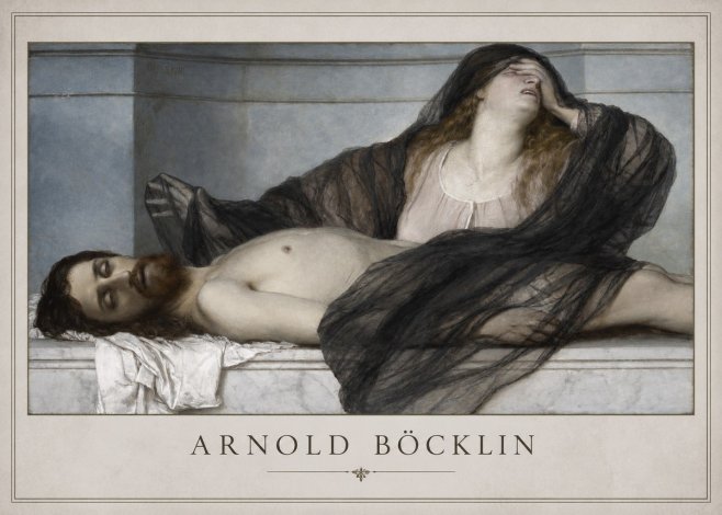 Arnold Böcklin Marie Magdalene No1 - Plakat