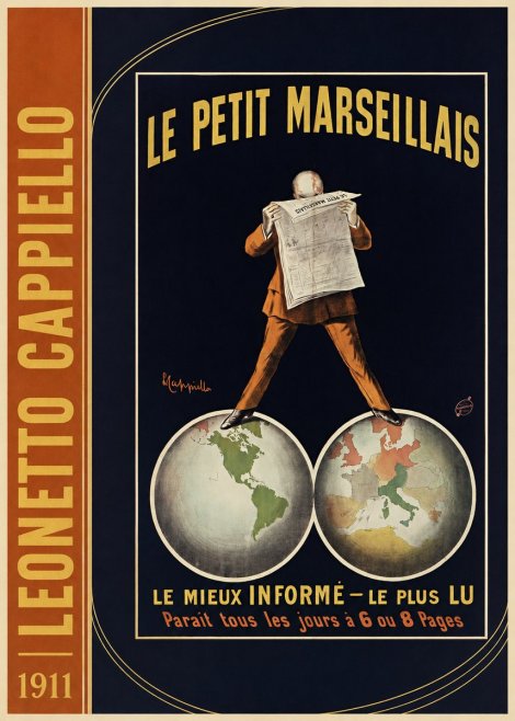 Leonetto Cappiello Le Petit Marseillais No2 - Plakat