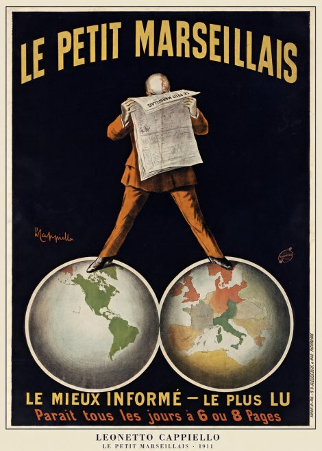 Leonetto Cappiello Le Petit Marseillais No5 - Plakat