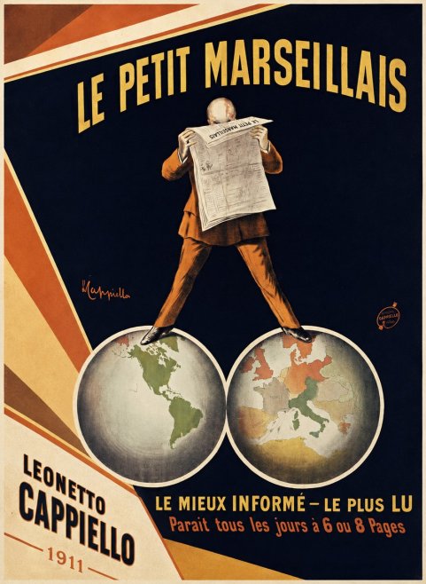Leonetto Cappiello Le Petit Marseillais No6 - Plakat