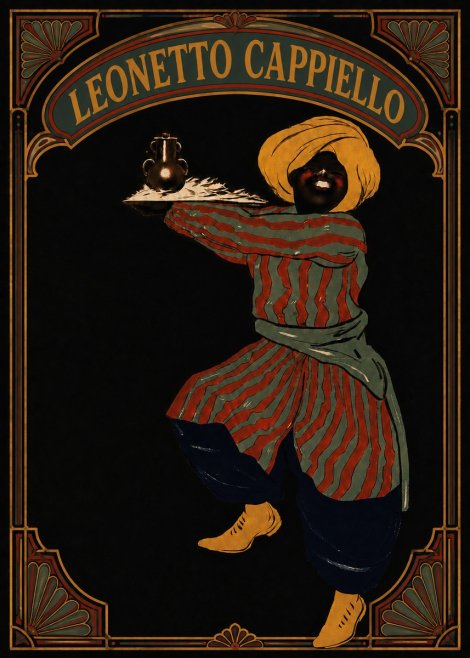 Leonetto Cappiello The Sultan No6 - Plakat