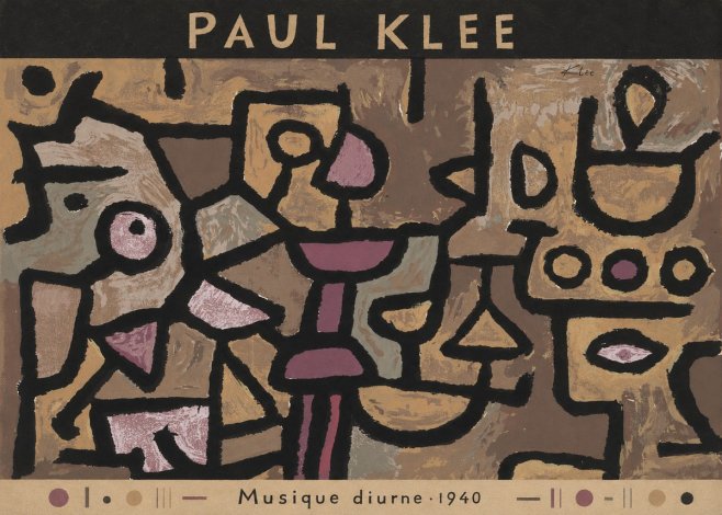 Paul Klee Musique Diurne No4 - Plakat