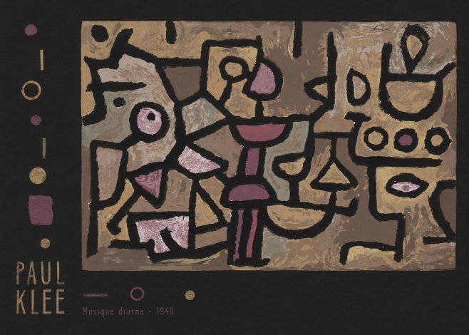 Paul Klee Musique Diurne No6 - Plakat