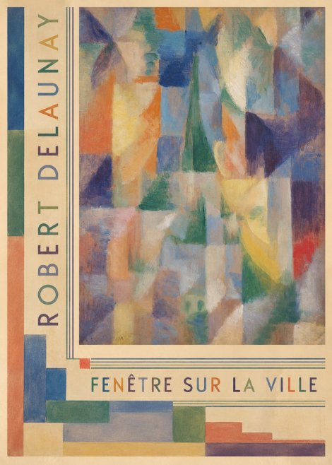 Robert Delaunay Fenêtre Sur La Ville No2 - Plakat
