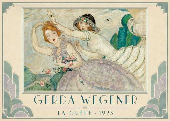Gerda Wegener La Guêpe No1 - Plakat