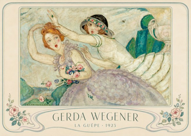 Gerda Wegener La Guêpe No3 - Plakat