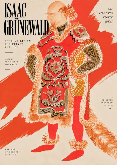 Isaac Grünewald Costume Design for a Theatre Production No3 - Plakat