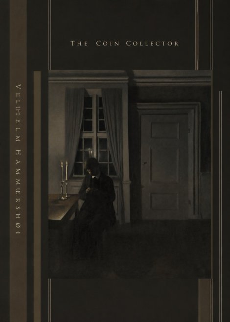 Vilhelm Hammershøi The Coin Collector No4 - Plakat