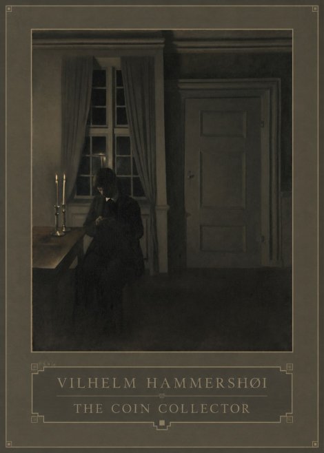 Vilhelm Hammershøi The Coin Collector No6 - Plakat