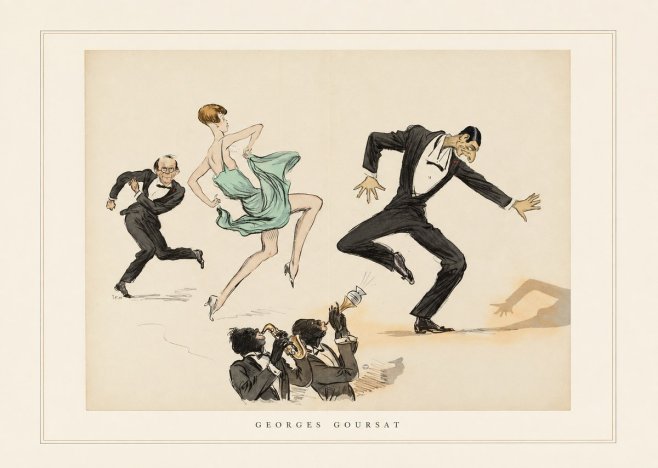 Georges Goursat Georges Goursat III No6 - Plakat