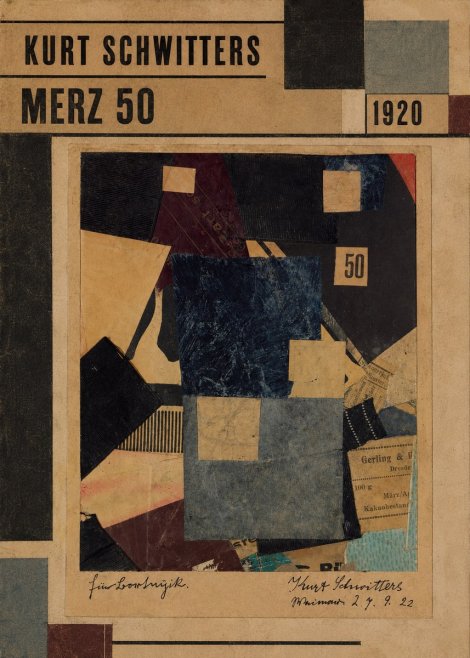 Kurt Schwitters Merz 50 No2 - Plakat