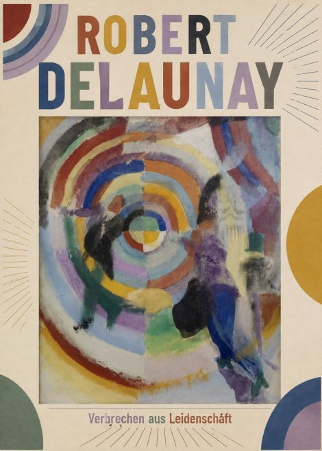 Robert Delaunay Verbrechen Aus Leidenschaft No5 - Plakat
