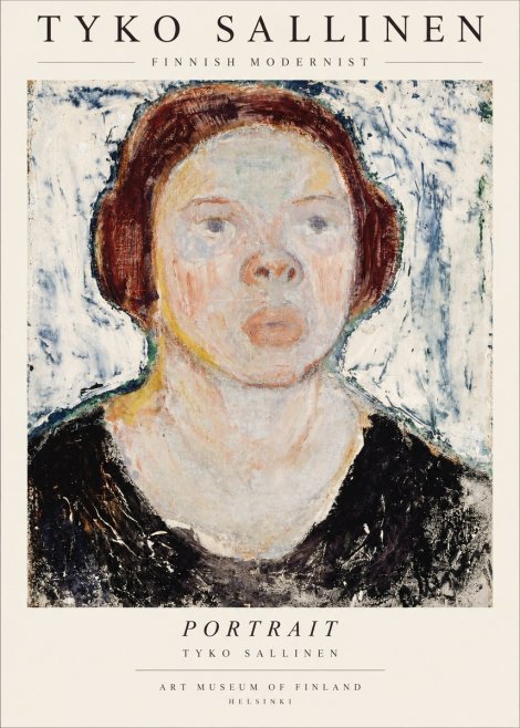 Tyko Sallinen Portrait I No1 - Plakat