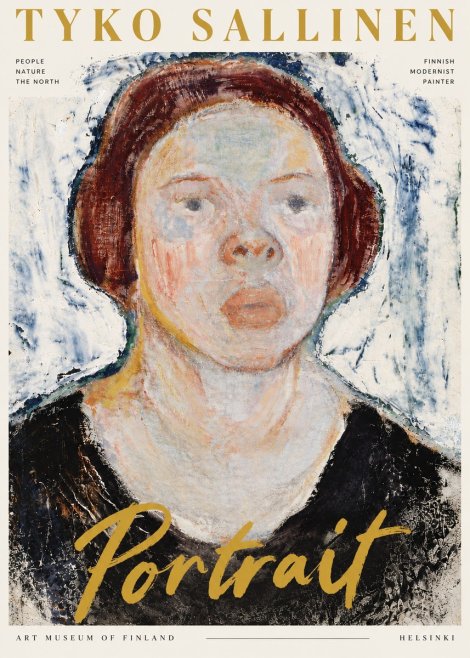 Tyko Sallinen Portrait I No6 - Plakat