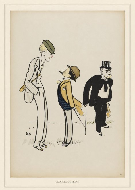 Georges Goursat Georges Goursat IV No5 - Plakat