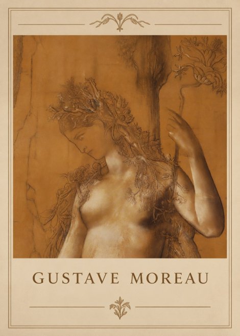 Gustave Moreau Daphne No3 - Plakat