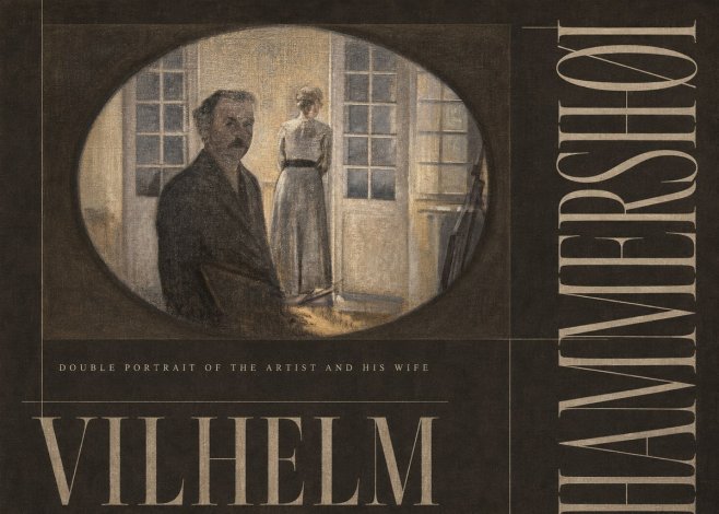 Vilhelm Hammershøi Double Portrait of the Artist and His Wife No3 - Plakat