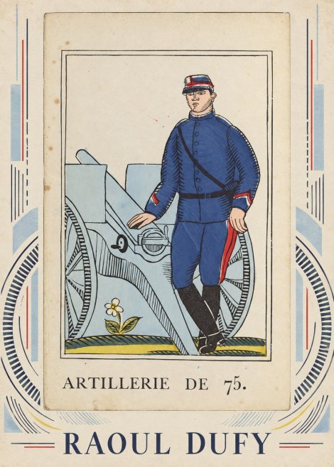 Raoul Dufy Artillerie De 75. No3 - Plakat