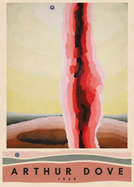 Arthur Dove Gale No4 - Plakat