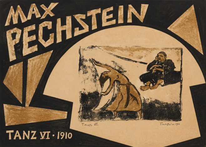 Max Pechstein Tanz Vi • 1910 No6 - Plakat