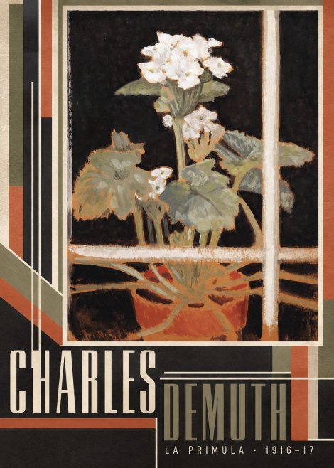 Charles Demuth La Primula No5 - Plakat