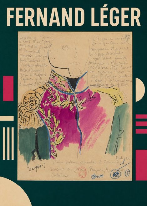 Fernand Léger Bolívar No1 - Plakat