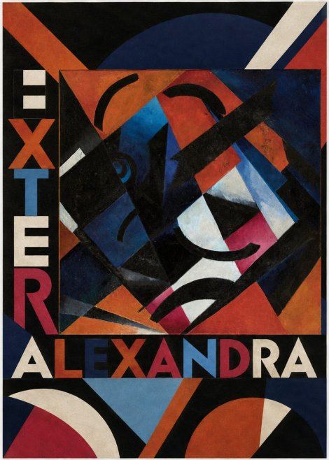 Alexandra Exter Abstract Composition No6 - Plakat