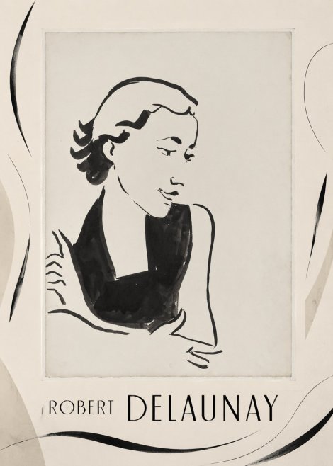 Robert Delaunay Figure Study No5 - Plakat