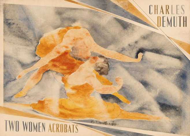 Charles Demuth Two Women Acrobats No2 - Plakat