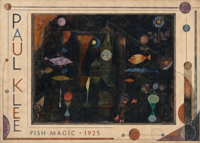 Paul Klee Fish Magic I No2 - Plakat