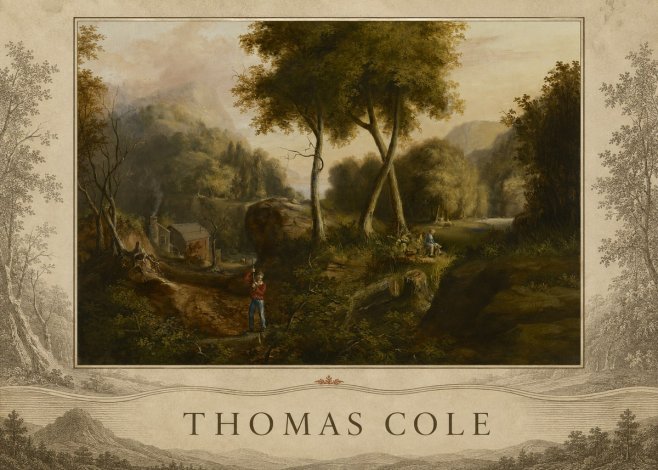 Thomas Cole The Hunter's Return I No3 - Plakat