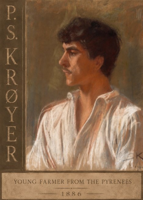 P.S. Krøyer Young Farmer from the Pyrenees No3 - Plakat