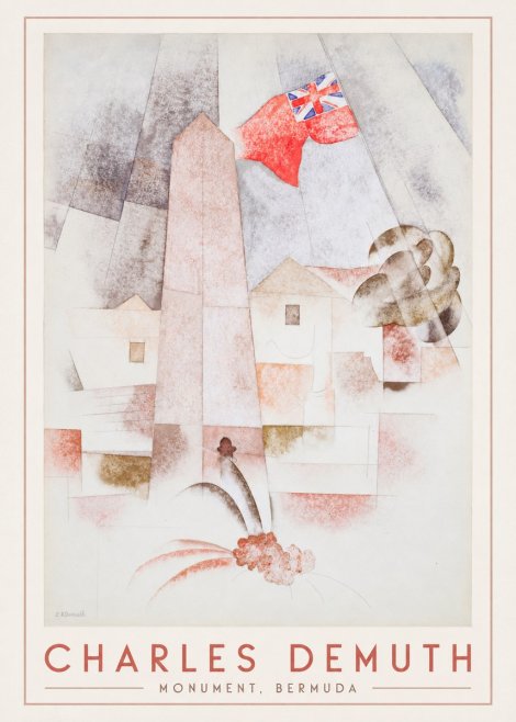 Charles Demuth Monument, Bermuda No1 - Plakat