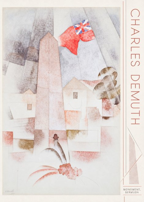 Charles Demuth Monument, Bermuda No2 - Plakat
