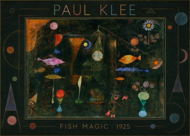 Paul Klee Fish Magic II No1 - Plakat