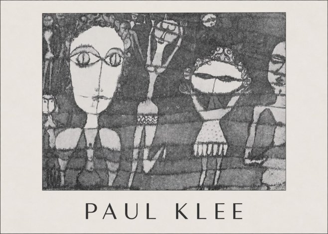 Paul Klee Specter of a Genius No1 - Plakat