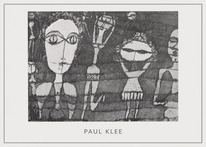 Paul Klee Specter of a Genius No5 - Plakat