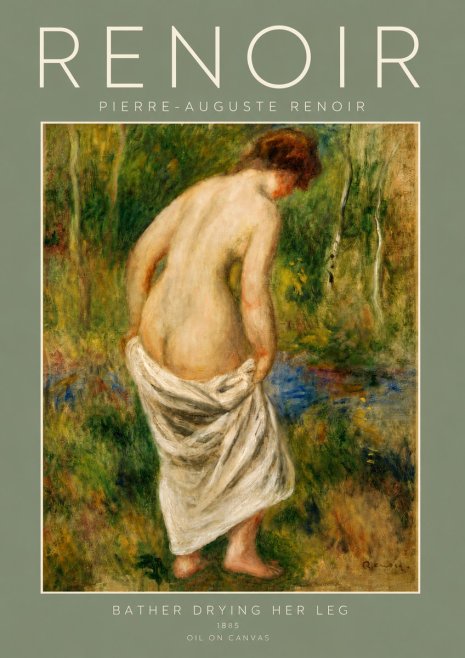 Renoir Young Bather No4 - Plakat